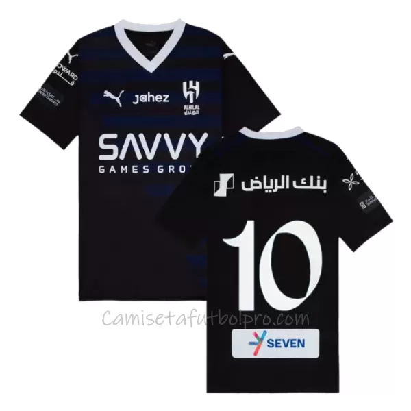 Camiseta Al Hilal SFC Neymar Jr 10 Hombre 3ª Equipación 23/24