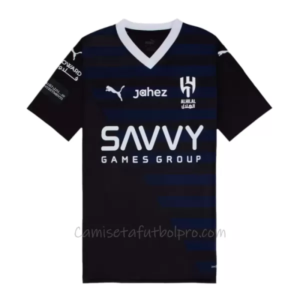 Camiseta Al Hilal SFC Neymar Jr 10 Hombre 3ª Equipación 23/24