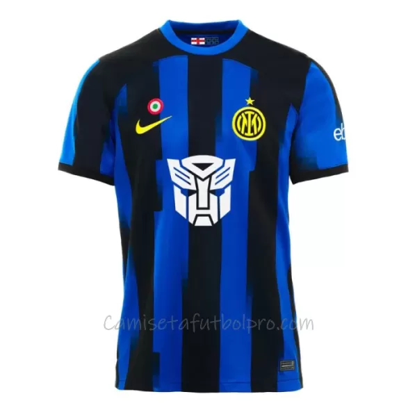 Camiseta Inter de Milán x Transformers Hombre 1ª Equipación 23/24