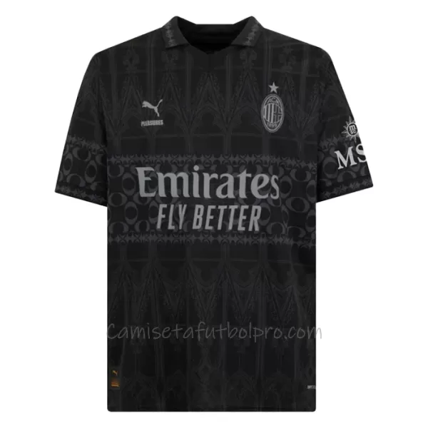 Camiseta AC Milan Niños 4ª Equipación 23/24 Negro