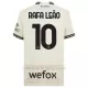 Camiseta AC Milan Rafael Leão 10 Hombre 4ª Equipación 23/24 Blanco