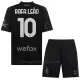 Camiseta AC Milan Rafael Leão 10 Niños 4ª Equipación 23/24 Negro