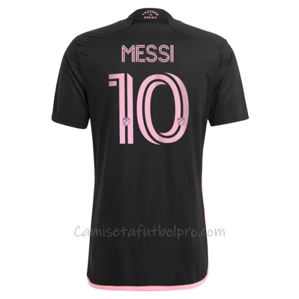 Camiseta Inter Miami CF Lionel Messi 10 Hombre 2ª Equipación 24/25