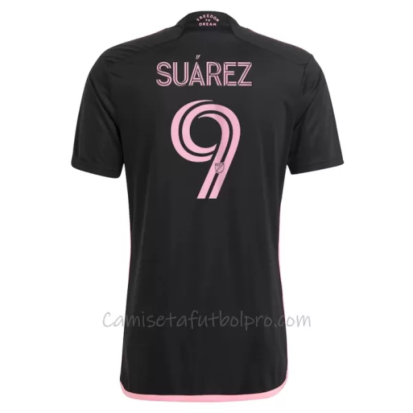 Camiseta Inter Miami CF Luis Suárez 9 Hombre 2ª Equipación 24/25