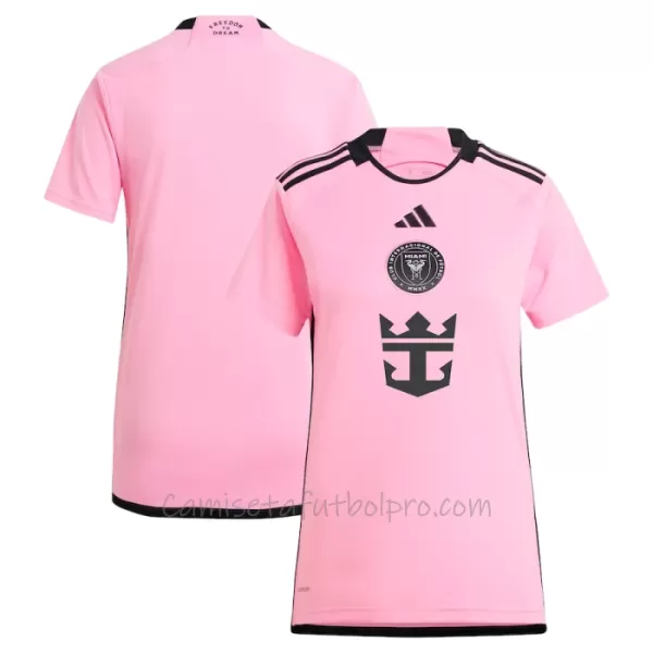 Camiseta Inter Miami CF Mujer 1ª Equipación 24/25