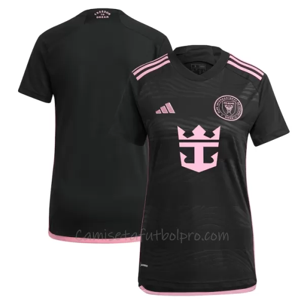 Camiseta Inter Miami CF Mujer 2ª Equipación 24/25