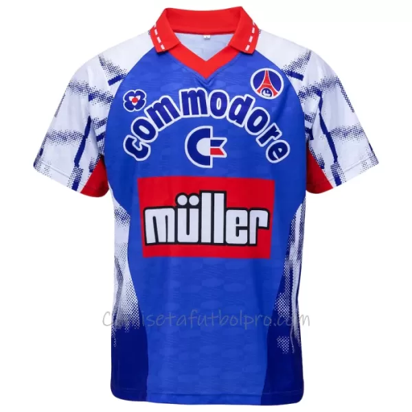 Camiseta Paris Saint-Germain 1992-93 Hombre 2ª Equipación Retro