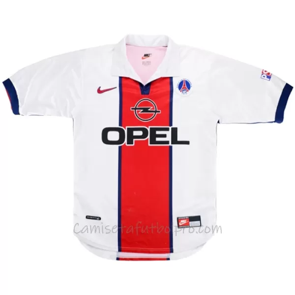 Camiseta Paris Saint-Germain 1998-99 Hombre 2ª Equipación Retro