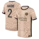 Camiseta Paris Saint-Germain Achraf Hakimi 2 Hombre 4ª Equipación Jordan 23/24