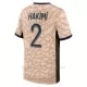 Camiseta Paris Saint-Germain Achraf Hakimi 2 Niños 4ª Equipación Jordan 23/24