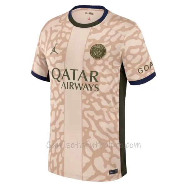 Camiseta Paris Saint-Germain Kylian Mbappé 7 Niños 4ª Equipación Jordan 23/24