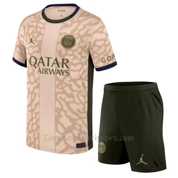 Camiseta Paris Saint-Germain Niños 4ª Equipación Jordan 23/24