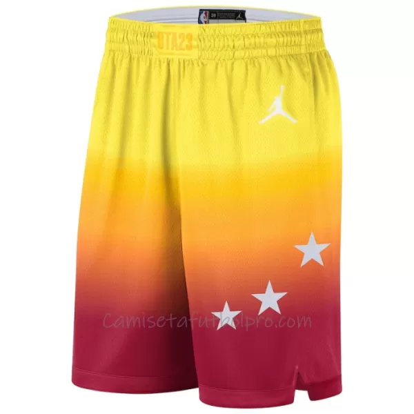 Shorts de Baloncesto Eastern Conference All-Star 2023 Swingman Naranja