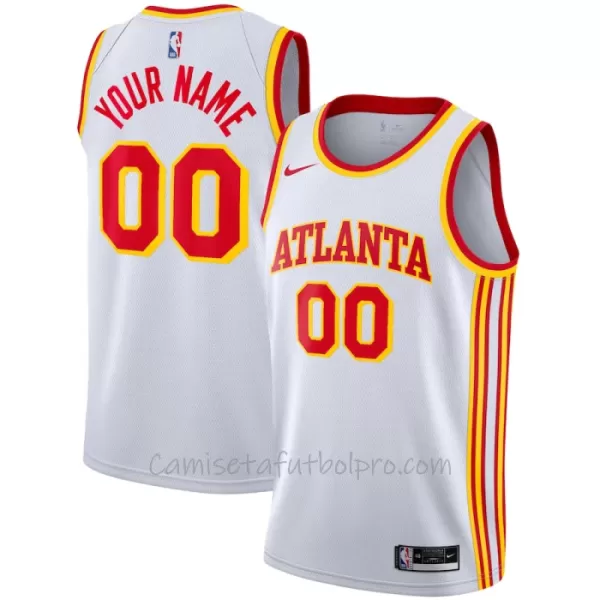 Camiseta de Baloncesto Atlanta Hawks Association Edition Swingman 2023/24 Blanco