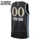 Camiseta de Baloncesto Atlanta Hawks City Edition Swingman 2023/24 Niños Negro