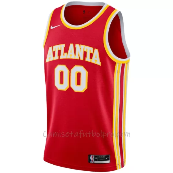 Camiseta de Baloncesto Atlanta Hawks Icon Edition Swingman 2023/24 Rojo