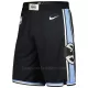 Shorts de Baloncesto Atlanta Hawks City Edition Swingman Negro