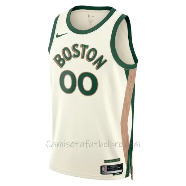 Camiseta de Baloncesto Boston Celtics City Edition Swingman 2023/24 Blanco