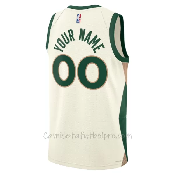 Camiseta de Baloncesto Boston Celtics City Edition Swingman 2023/24 Blanco