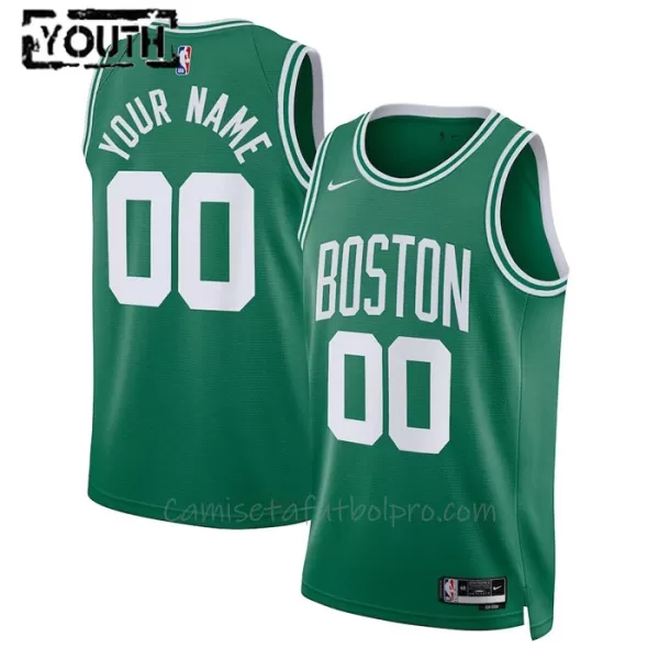 Camiseta de Baloncesto Boston Celtics Icon Edition Swingman 2023/24 Niños Verde