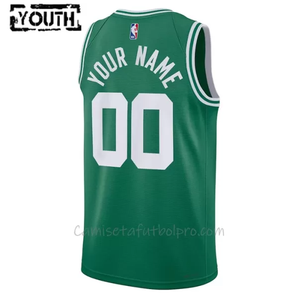 Camiseta de Baloncesto Boston Celtics Icon Edition Swingman 2023/24 Niños Verde