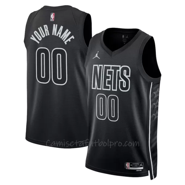 Camiseta de Baloncesto Brooklyn Nets Statement Edition Swingman 2023/24 Negro