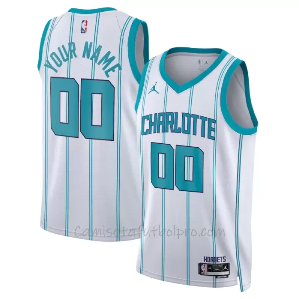 Camiseta de Baloncesto Charlotte Hornets Association Edition Swingman 2023/24 Blanco