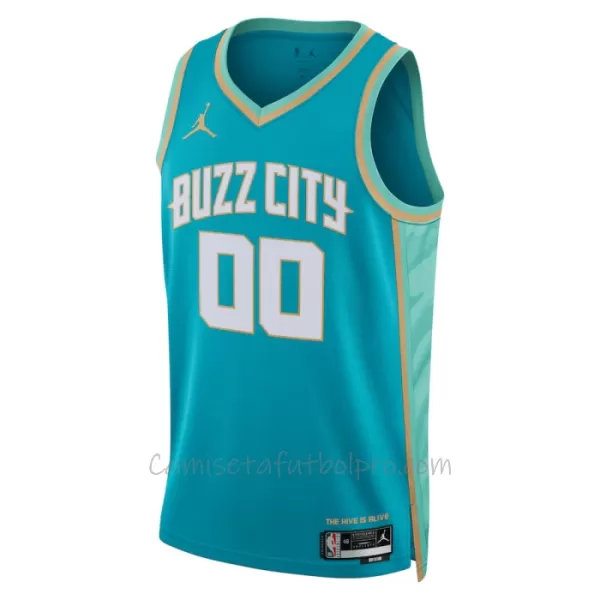 Camiseta de Baloncesto Charlotte Hornets City Edition Swingman 2023/24 Teal