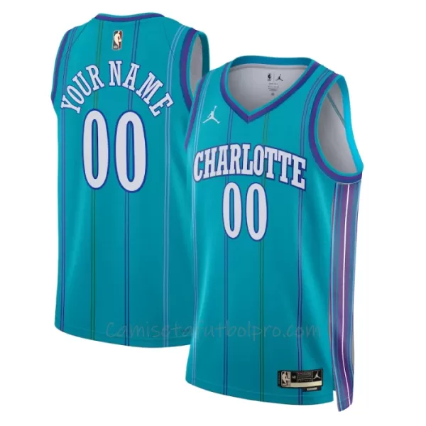 Camiseta de Baloncesto Charlotte Hornets Classic Edition Swingman 2023/24 Teal