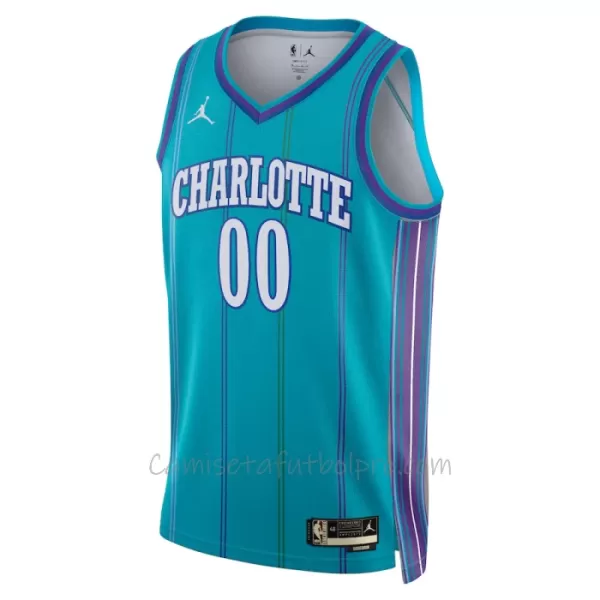 Camiseta de Baloncesto Charlotte Hornets Classic Edition Swingman 2023/24 Teal