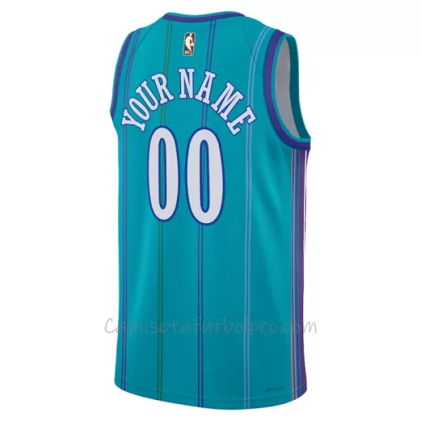 Camiseta de Baloncesto Charlotte Hornets Classic Edition Swingman 2023/24 Teal