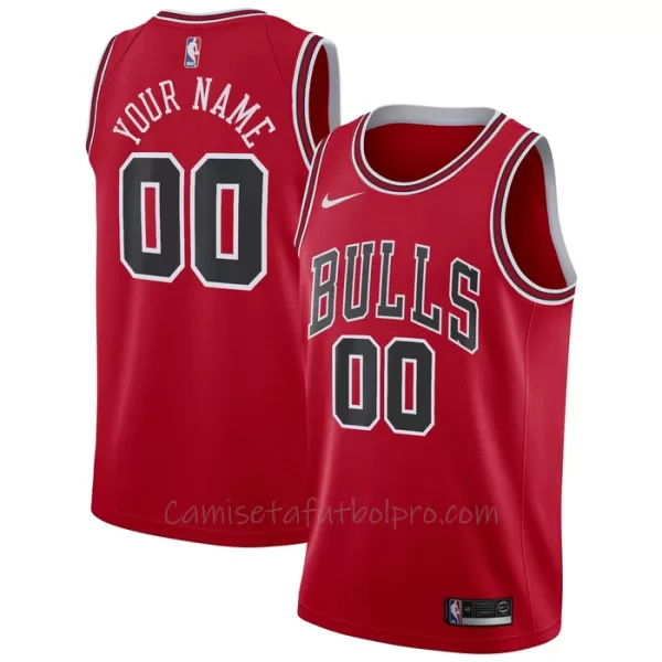 Camiseta de Baloncesto Chicago Bulls Icon Edition Swingman 2023/24 Rojo