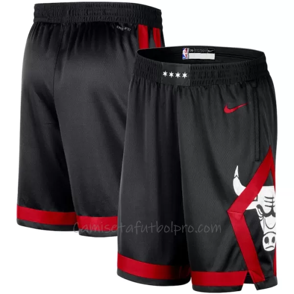 Shorts de Baloncesto Chicago Bulls City Edition Swingman