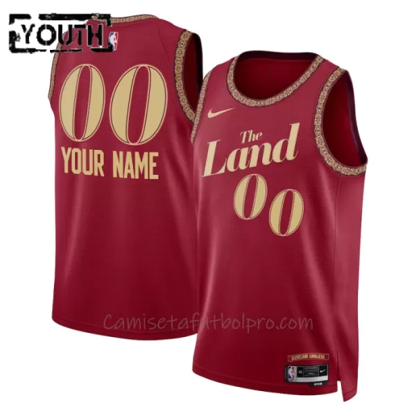 Camiseta de Baloncesto Cleveland Cavaliers City Edition Swingman 2023/24 Niños