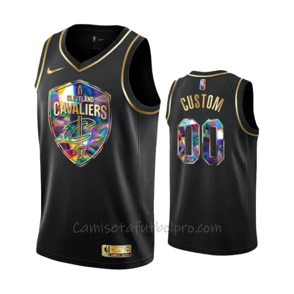 Camiseta de Baloncesto Cleveland Cavaliers Diamond Edition Swingman Negro