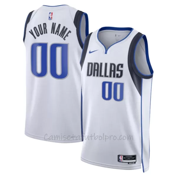 Camiseta de Baloncesto Dallas Mavericks Association Edition Swingman 2023/24 Blanco