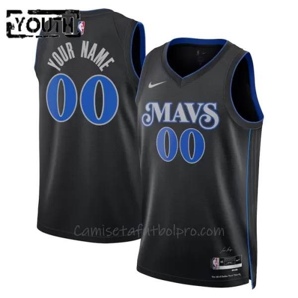 Camiseta de Baloncesto Dallas Mavericks City Edition Swingman 2023/24 Niños