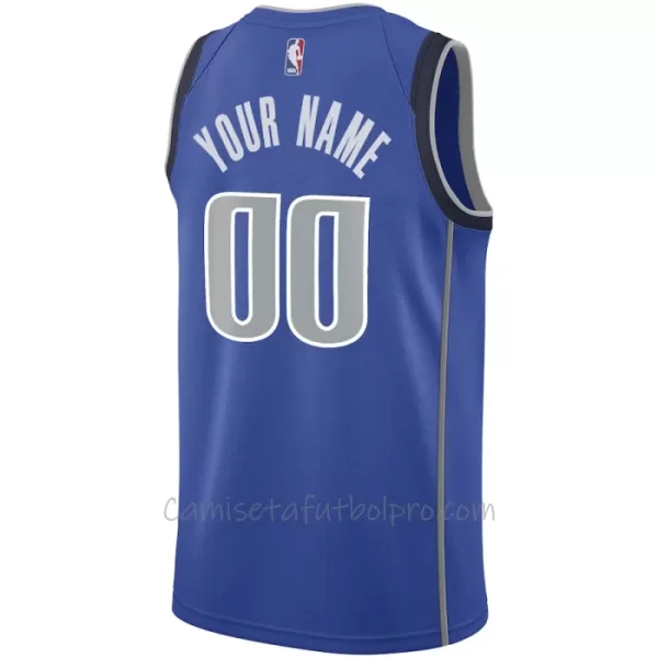 Camiseta de Baloncesto Dallas Mavericks Icon Edition Swingman 2023/24 Azul