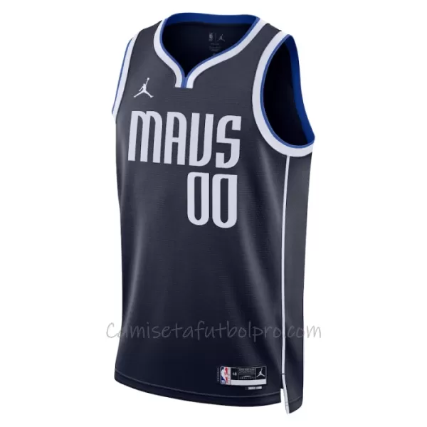 Camiseta de Baloncesto Dallas Mavericks Statement Edition Swingman 2023/24 Negro