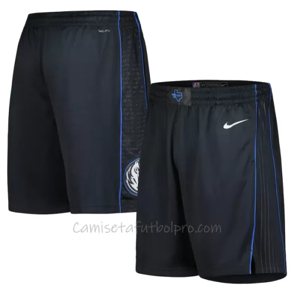 Shorts de Baloncesto Dallas Mavericks City Edition Swingman