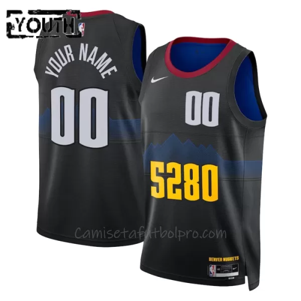 Camiseta de Baloncesto Denver Nuggets City Edition Swingman 2023/24 Niños