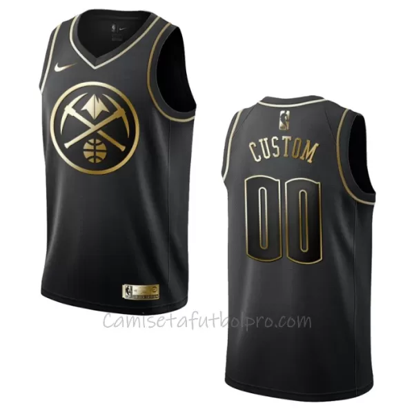 Camiseta de Baloncesto Denver Nuggets Golden Edition Swingman Negro