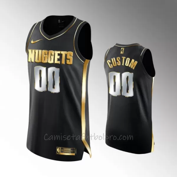 Camiseta de Baloncesto Denver Nuggets Golden Edition Swingman Negro