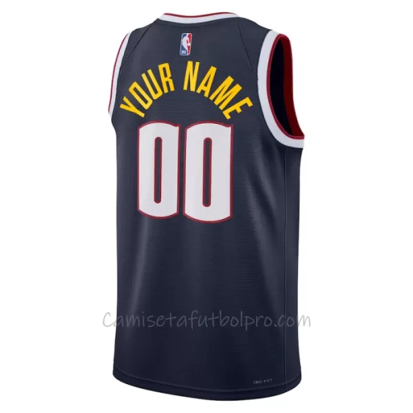 Camiseta de Baloncesto Denver Nuggets Icon Edition Swingman 2023/24 Negro