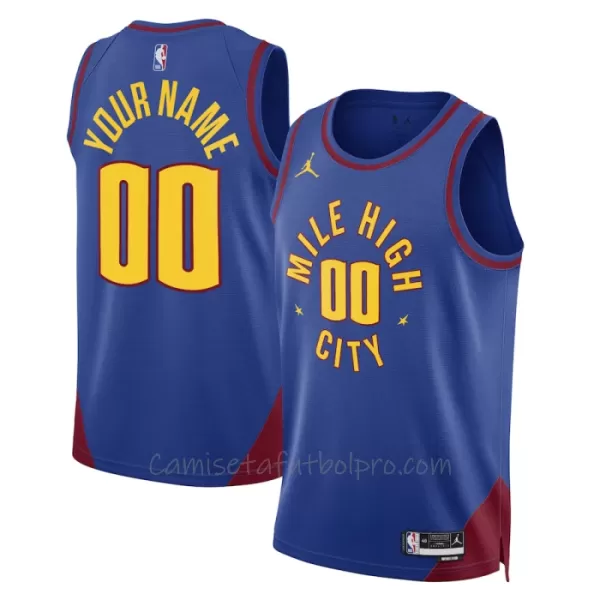 Camiseta de Baloncesto Denver Nuggets Statement Edition Swingman 2023/24 Azul