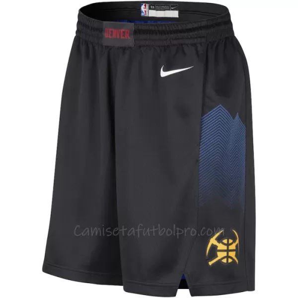 Shorts de Baloncesto Denver Nuggets City Edition Swingman