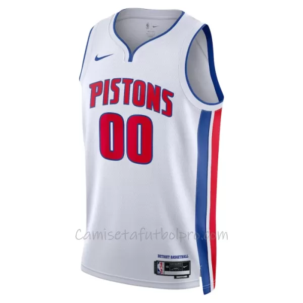 Camiseta de Baloncesto Detroit Pistons Association Edition Swingman 2023/24 Blanco