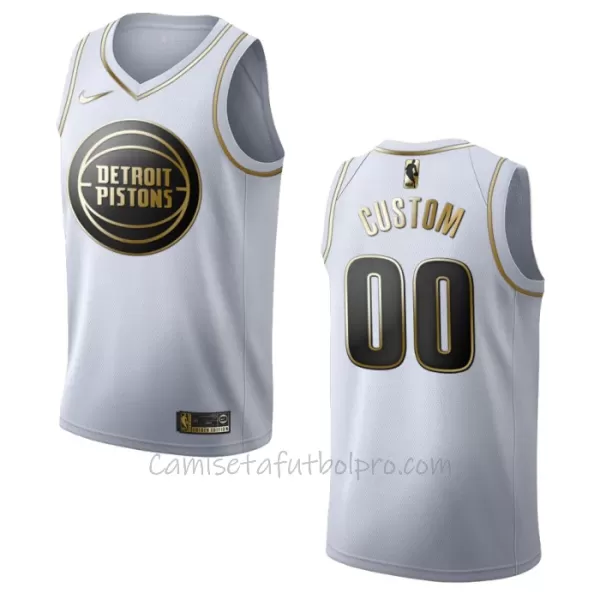 Camiseta de Baloncesto Detroit Pistons Golden Edition Swingman 2023/24 Blanco