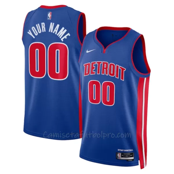 Camiseta de Baloncesto Detroit Pistons Icon Edition Swingman 2023/24 Azul