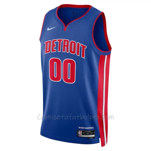 Camiseta de Baloncesto Detroit Pistons Icon Edition Swingman 2023/24 Azul